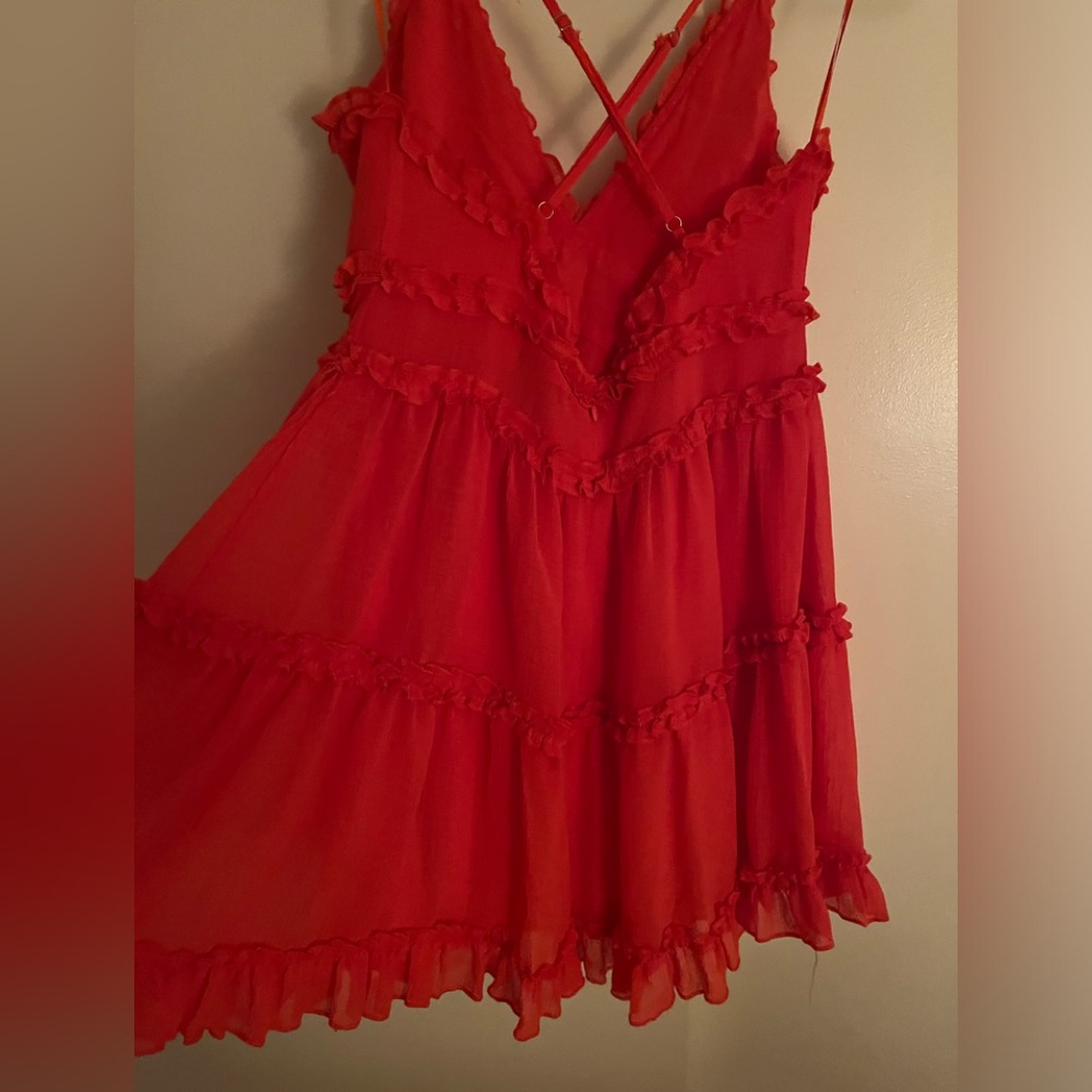 Judith March Ruffle Sundress- M - Picture 4 of 8